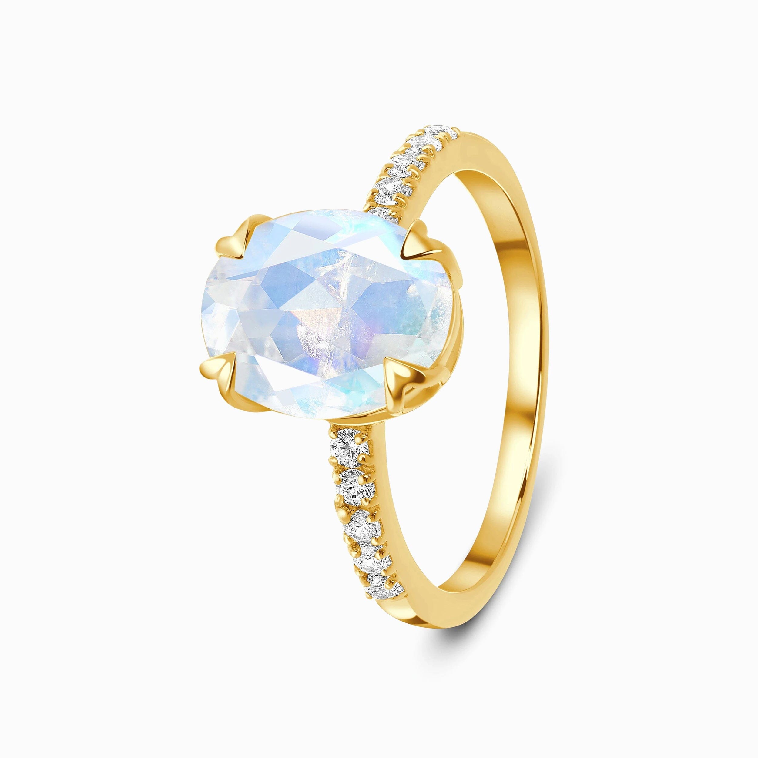 Anello con Pietra di Luna - Harlow